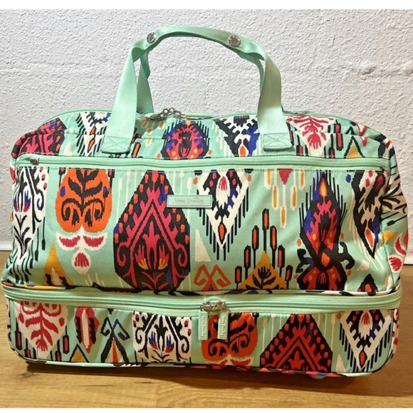 Vera Bradley Bags Vera Bradley Rolling Duffel Bag Carry On Luggage